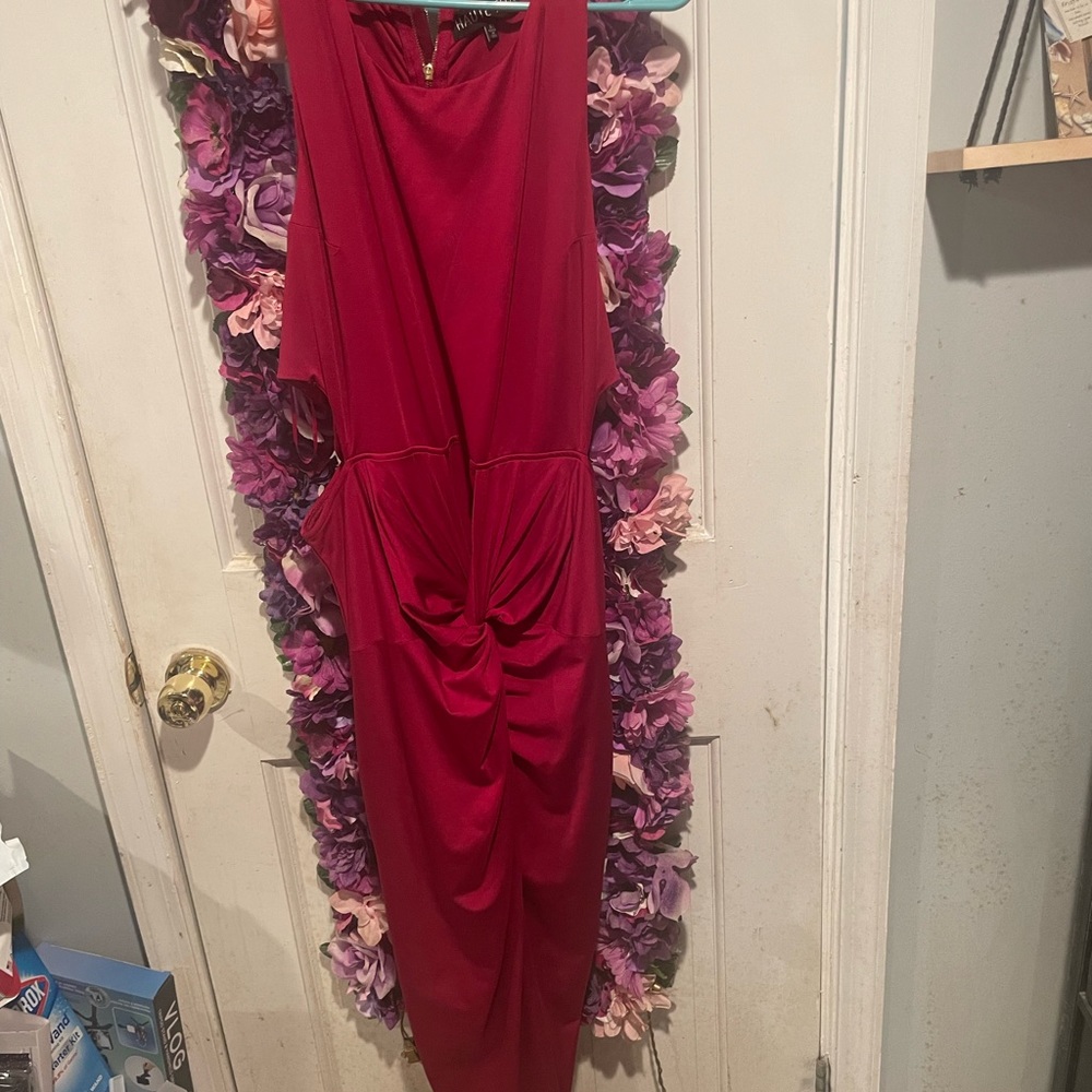 Red cut out dress. Worn once for my 30th birthday. Bought from forever 21